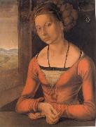 Albrecht Durer Young Woman with Bound Hair china oil painting artist